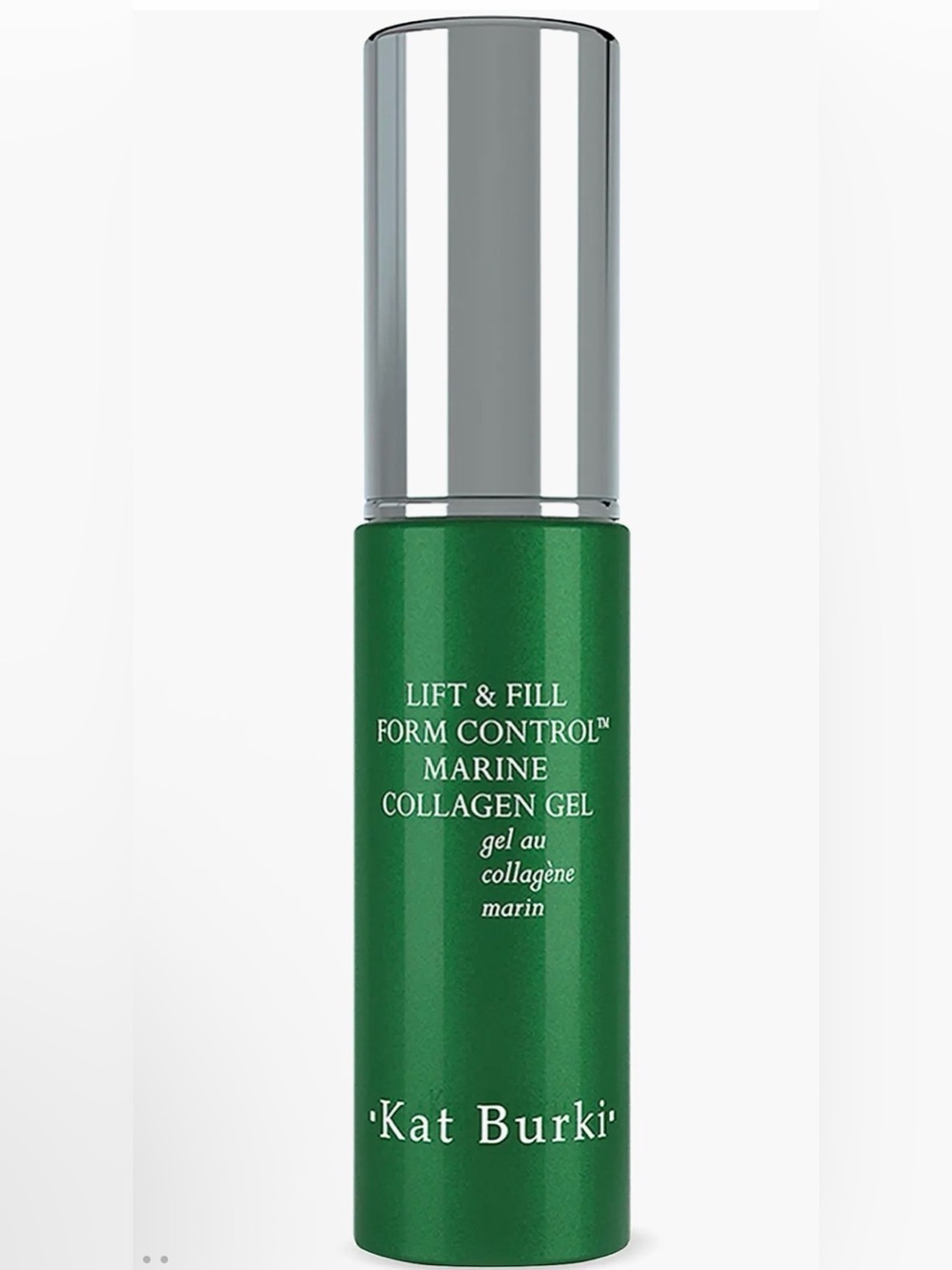 Kat Burki- Lift & Fill Form Control Marine Collagen Gel - Green Bottle
